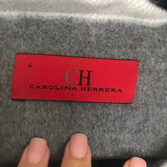 CAROLINA HERRERA NWOT Laine coat - Picture 4 of 7